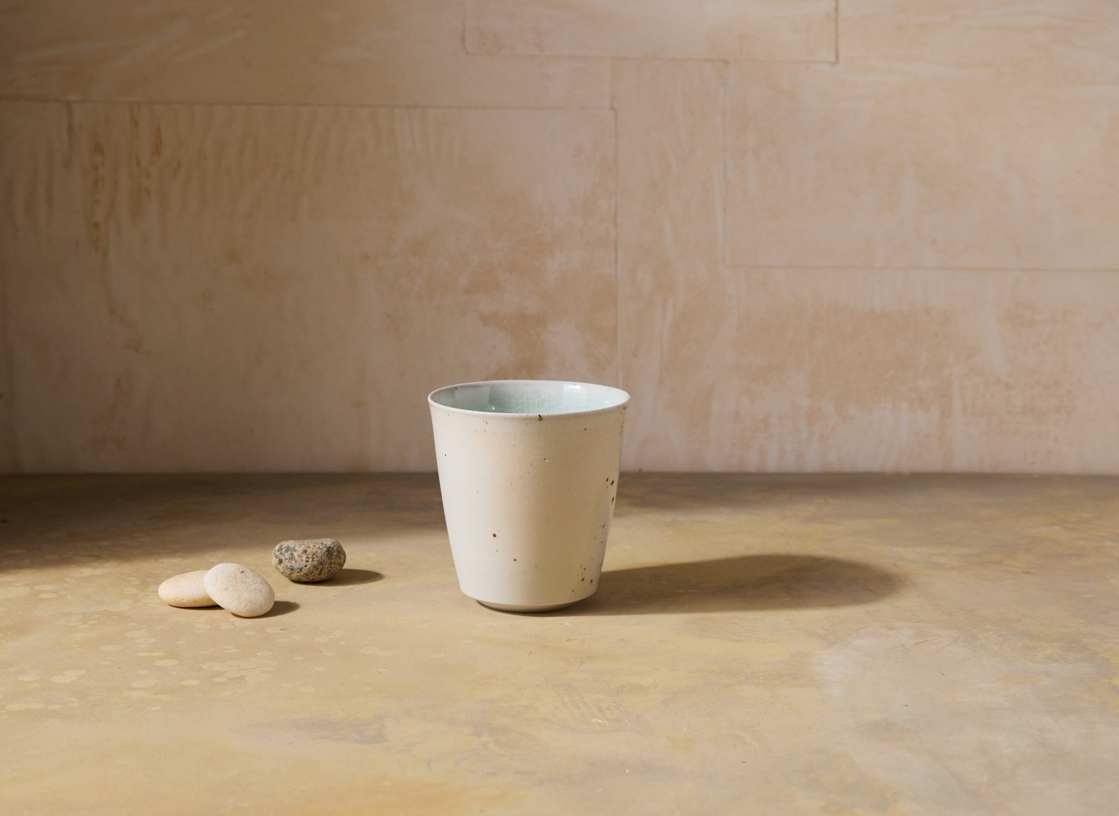 Kazegama-Fired Porcelain Cup, Celadon Glaze | 18 - Image 2