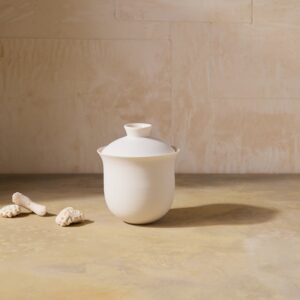 Porcelain Gaiwan, Tall 2-Piece